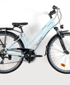 KERÉKPÁR Firenze 50 női babyblue/ lila 17" TREKING