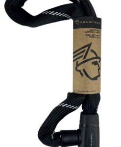 KERÉKPÁR ZÁR Velotech láncos lakat 8x900 mm fiber